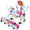 Red, variant on Transforming Cars Toy 2 in 1 Magnetic Cars Collision Transform into Deer toy, for Boys Girls Age 3-12 Magnetic Robot Car Set Party Gift for Birthday, Christmas-Red