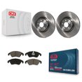 thumbnail image 1 of CMX Front Disc Brake Rotors and Ceramic Pads Kit for Car 2014 Audi A6 with 356mm Diameter Rotor K8C-100305, 1 of 11