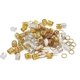 thumbnail image 3 of 80 piezas de cuentas para el cabello para anillos, accesorios para el cabello de aluminio, puños para el cabello de metal para rastas, 3 of 5