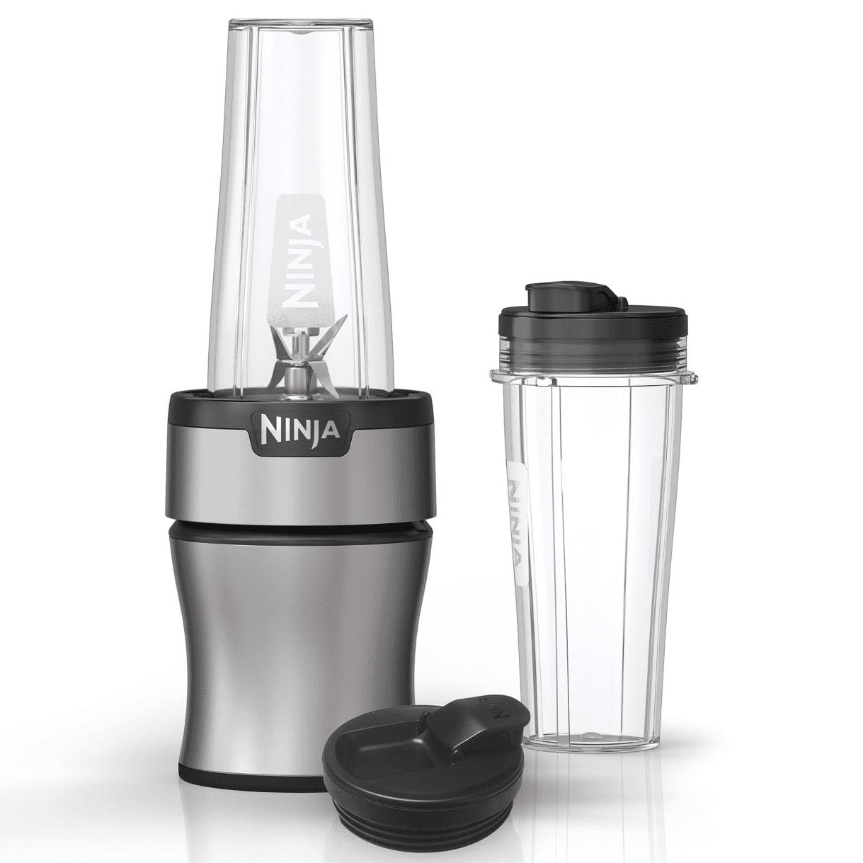 Ninja Nutri-Blender 700-Watt Personal Blender, 2  20 oz Dishwasher-Safe To-Go Cups, BN300