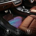 thumbnail image 6 of Yiaed Wings Of A Butterfly Print Carpet Floor Mats for Cars, Auto Accessories Front & Rear Car Floor Mats Car Floor Foot Mat Sets of 4 Pieces, 6 of 7