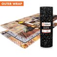 thumbnail image 7 of OPUX Anti Fatigue Kitchen Floor Mat, Reversible Cushioned Memory Foam Kitchen Rug Pad, Waterproof Non-Slip Padded Comfort Standing Mat Laundry Home 32x17 (Farmhouse Rooster Wine), 7 of 7