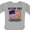 thumbnail image 4 of Inktastic Military Daddy Welcome Home Boys or Girls Long Sleeve Baby Bodysuit, 4 of 5