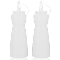MLINS 2Pcs Sauce Dispenser Ketchup Squeeze Holder Sauce Extruded Bottle Squeeze Bottles Empty Bottles