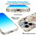 thumbnail image 4 of SKLYDDI Aesthetic Pink Rose Case for iPhone 17 Pro Max - 164, 4 of 7