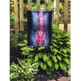 thumbnail image 2 of KDAGR Spondylosis and Scoliosis Film X Ray Lumbar Sacrum Spine Show Crooked Old Patient Healthcare Garden Flag Decorative Flag House Banner 28x40 inch, 2 of 2
