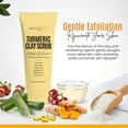 thumbnail image 5 of Dermaxgen Turmeric Clay Scrub – Exfoliating Face & Body Cleanser for a Fresh Glow, 5 of 5