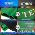 thumbnail image 5 of GSE Games & Sports Expert 70"x35" Professional Casino Craps Layout Mat with Carrying Bag, Non-Slip Rubber Poker Felt for Poker Game Night, 5 of 8