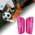 thumbnail image 1 of Espinilleras de fútbol, 1 par para adultos, cojín EVA, accesorios cómodos, Protector compacto, protección para espinilleras de entrenamiento de fútbol, 1 of 8