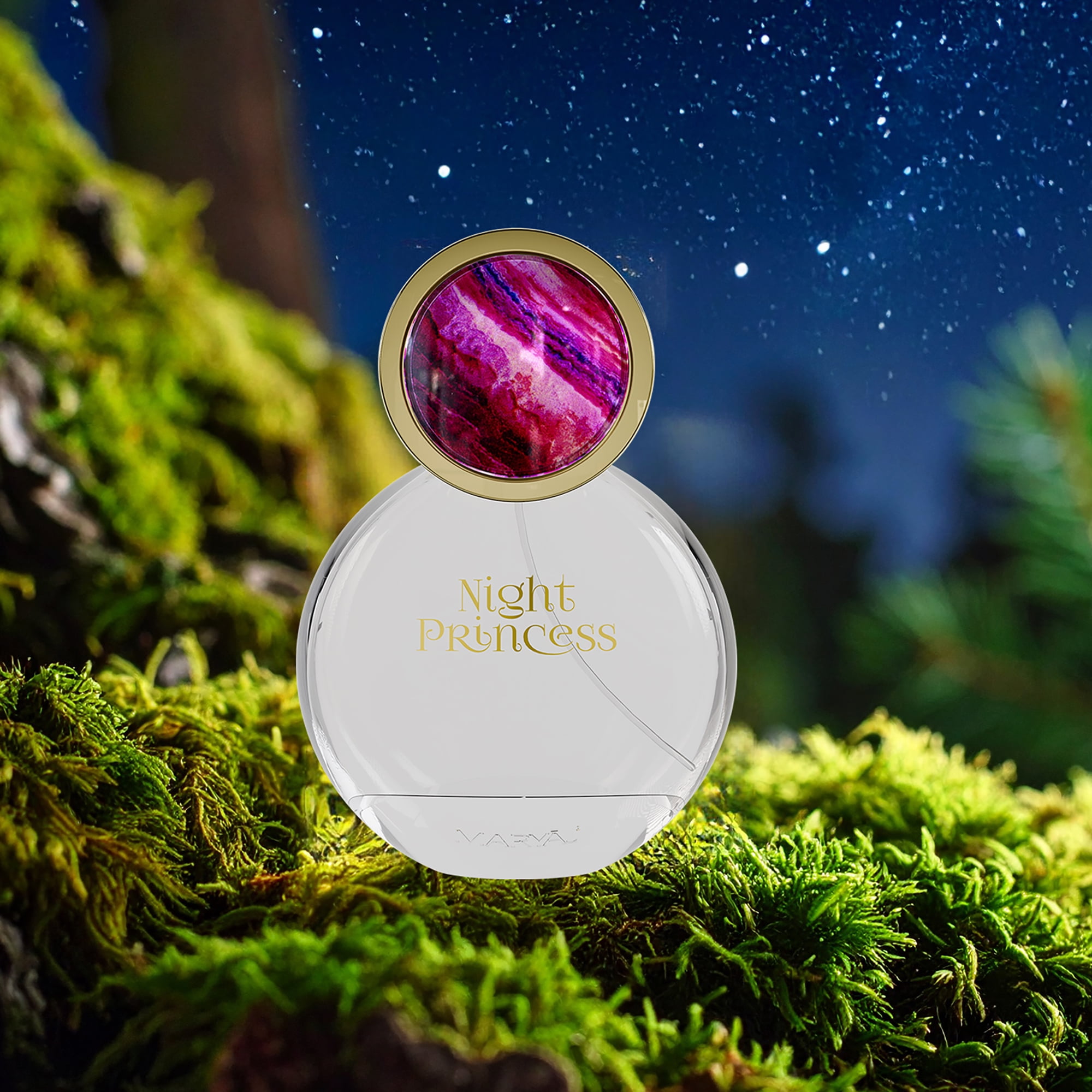 Maryaj Night Princess - Long-Lasting Women's Perfume - Amber, Jasmine Perfume for Women - Eau de Parfum with Floral and Woody Fragrances - 3.4 oz