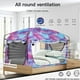 thumbnail image 2 of Carpa para cama porayhut portátil con privacidad y bloqueo de luz del 90% con tamaño queen, 2 of 9