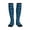 3 Black, variant on Rateoe Stingray Compression Socks for Women and Men 20-30mmHg-Circulation Support Socks Knee High Nurse Pregnant Running Medical and Travel Athletic