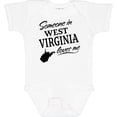 thumbnail image 3 of Inktastic Someone in West Virginia Loves Me Boys or Girls Baby Bodysuit, 3 of 5