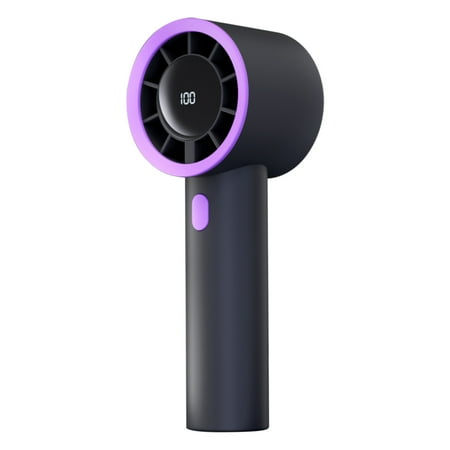 

Ranliy Portable Handheld Fan Rechargeable Mini Personal Fan with 5 Speeds Portable Usb Charging Small High Speed Fan for Makeup Home Office Travel and Outdoor Activities