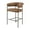 Brown, variant on New Pacific Direct Kaiden KD Faux Leather Counter Stool in Brown (Set of 2)