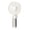 White, variant on Portable Clip-On Umbrella Fan with Rechargeable Battery and Digital Display, Hands-Free Personal Cooling Fan for Outdoor Activities and Summer Travel