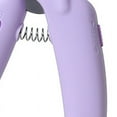 thumbnail image 3 of Pet Nail Clipper Safe Stainless Steel Blades Banana Shape Handle Dog Cat Claw Trimmer with LED Light File Purple (White Light Type), 3 of 5
