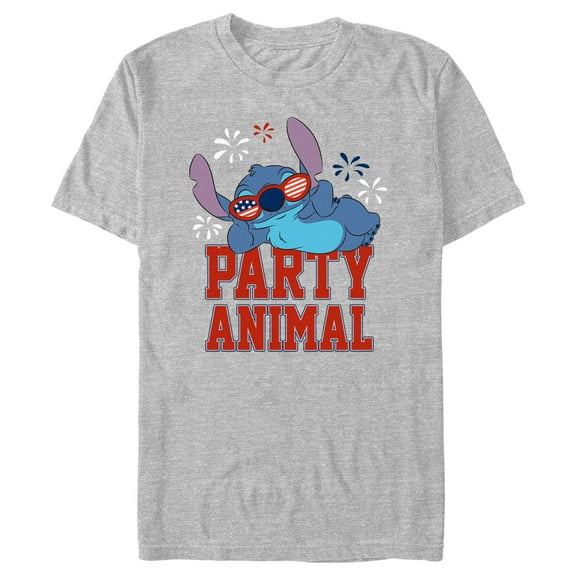Men's Lilo & Stitch Party Animal Graphic T-Shirt