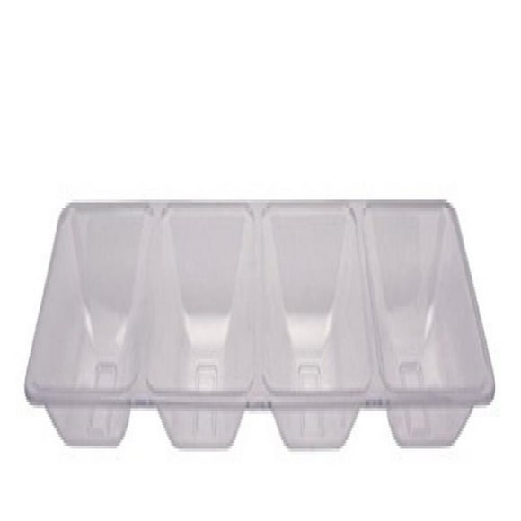 TRAY COMPARTMENT 6/1CT CLEAR