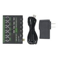 thumbnail image 2 of Stereo Sound Mixer, Individual Volume Control 4 Channel 1/4in Input Output Mini Sound Mixer  for Home Studio, 2 of 7