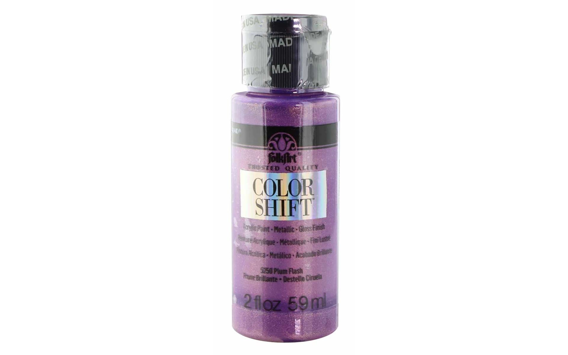 FolkArt Color Shift 2oz Acrylic Paint Plum Flash