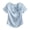 Blue, variant on Women Satin Tie Front O Neck Short Sleeve Elegant Casual Loose Blouses Tops Summer French Bow Top, Blue L