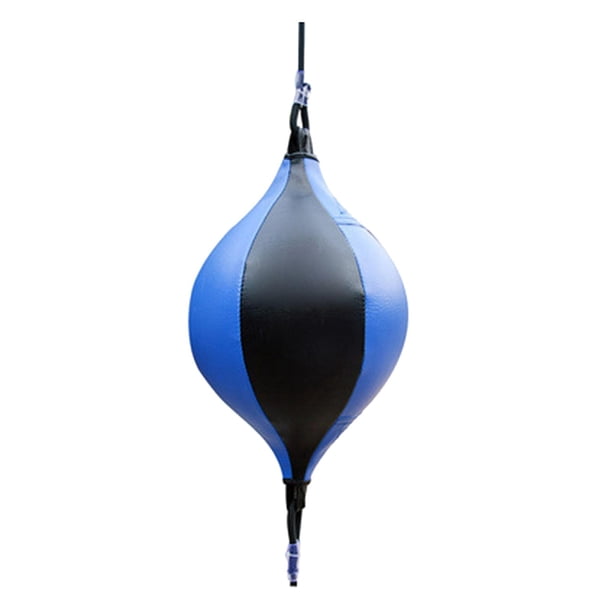 Bola de perforación duradera, equipo de boxeo, bolsa de velocidad, colgante inflable para entrenamiento Blanco negro Soledad Pelota de velocidad