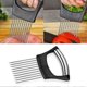 thumbnail image 4 of Food Slice Assistant Onion Holder Cutting Aid Strips Tool Pine Needle, 4 of 4