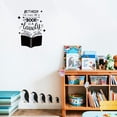 thumbnail image 4 of Adhesivo de pared de PVC con temática de libro y estrellas, citas inspiradoras, vinilo decorativo para pared, 4 of 8