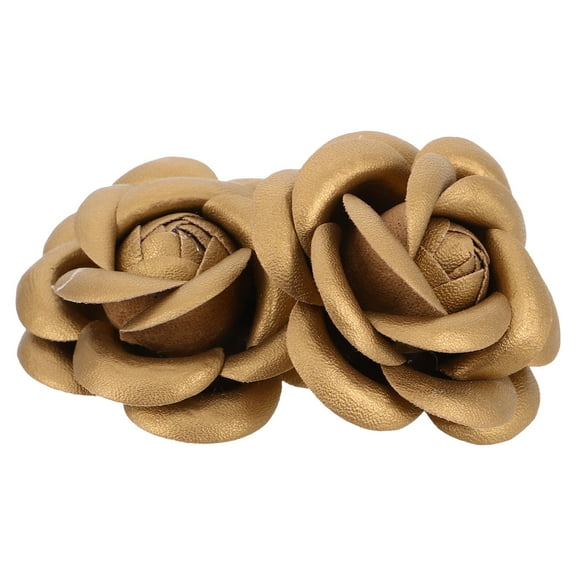 Masteelf 2pcs Decorative Shoe Clips For Women Flower Shoe Clip Charm Valentine'S Day Shoe Charms For Wedding High Heel Shoe Removable Buckle
