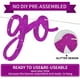 thumbnail image 2 of Banner de cumpleaños BEISHIDA Purple Go Shawty It's Your Birthday, 2 of 6