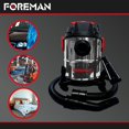 thumbnail image 2 of Foreman Aspiradora De Mano Industrial Capacidad 20 litros 120V | Sistema de Expulsión De Aire| Sólidos y Líquidos Aspiradora Portátil para Auto | 1200W | Seco y Húmedo y Accesorios, 2 of 5