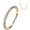 20G 10mm Gold, variant on Triple Sided Micro Gem Nose Hoop Ring - Implant Grade Titanium With Sparkling CZ Gems on All Sides - 20G Hypoallergenic Piercing Jewelry Cubic Zirconia