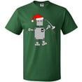 thumbnail image 3 of Inktastic Trombone Santa Hat Robot T-Shirt, 3 of 5