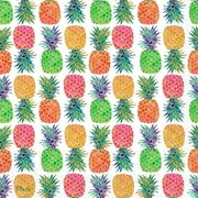 Boston International C031200 Paper Cocktail Napkins Pack of 20 - Tahiti Pineapple Repeat - case of 3