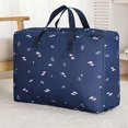 thumbnail image 2 of 3PCS Oxford Large Clothing Organizer Storage Bags Foldable Comforter Blankets Clothes Storage Bags, 2 of 7