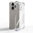 thumbnail image 2 of Funda de lujo transparente a prueba de golpes para iPhone 15 14 13 12 16 Pro Max Funda de teléfono en iPhone 13 12 Mini X XR XS 7 8 Plus se Funda trasera, 2 of 4
