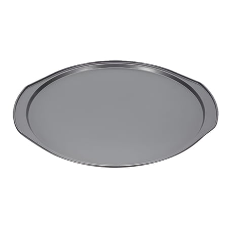 ACDANC Cookie Sheet for Baking Non Stick Round Nonstick Steel Pizza Pan Gray