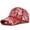 Red, variant on Unisex Graffiti Art Baseball Cap Fashion Funny Print Baseball Cap Adjustable Peaked Cap Outdoor Sports Couple Hats Adjustable Curved Brim Hats Sun