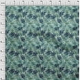 thumbnail image 4 of oneOone Polyester Spandex Sea Green Fabric Tropical Leaf Dress Material Fabric Print Fabric By The Yard 56 Inch Wide, 4 of 4