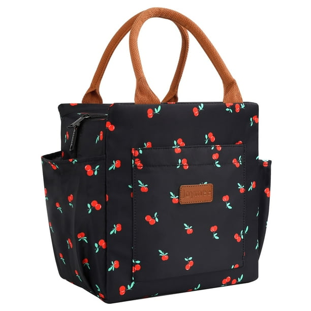 Bolsa Térmica Joymee Reutilizable, Aislada y Antigoteo 10.3L - Cereza