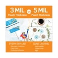 thumbnail image 2 of Laminating Pouches, 3 Mil, 9" X 11.5", Gloss Clear, 200/pack, 2 of 11
