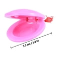 thumbnail image 4 of Jouet Gouttes de Pluie castanets Design Rond en Plastique pour Enfants Formation à la Perception Musicale Lot de 1, 4 of 7