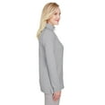 thumbnail image 4 of Devon & Jones CrownLux Performanceâ„¢ Ladies' Clubhouse Micro-Stripe Quarter-Zip - DG480W, 4 of 4