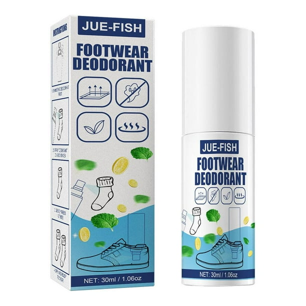 Desodorante en Aerosol para Zapatos 30ml Ambientador Apestoso Calcetines Eliminador Olores