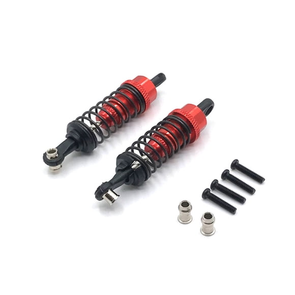 Vogacara 2 piezas RC Car Shock Absorber Springs Amortiguador Actualización de juguete automotriz Type2 NO2