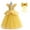 Dress+Hair Clip, variant on Belle Princess Dress w/Hair Clip for Girls Halloween Fancy-Dress Costume