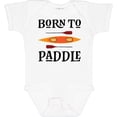 thumbnail image 3 of Inktastic Kayaking Born to Paddle Kayak Boys or Girls Baby Bodysuit, 3 of 5