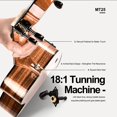 thumbnail image 4 of Ukelele Caramel Glossy All Solid Acacia 26 Tenor Acústico Eléctrico, 4 of 4