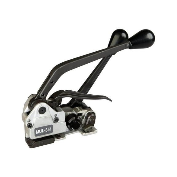 IDL Packaging 1/2" x 200' COMBO Polyester (PET) Strapping Kit, 760 lbs. Break Strength - Include Consumables for up to 100 Strapping Cycles